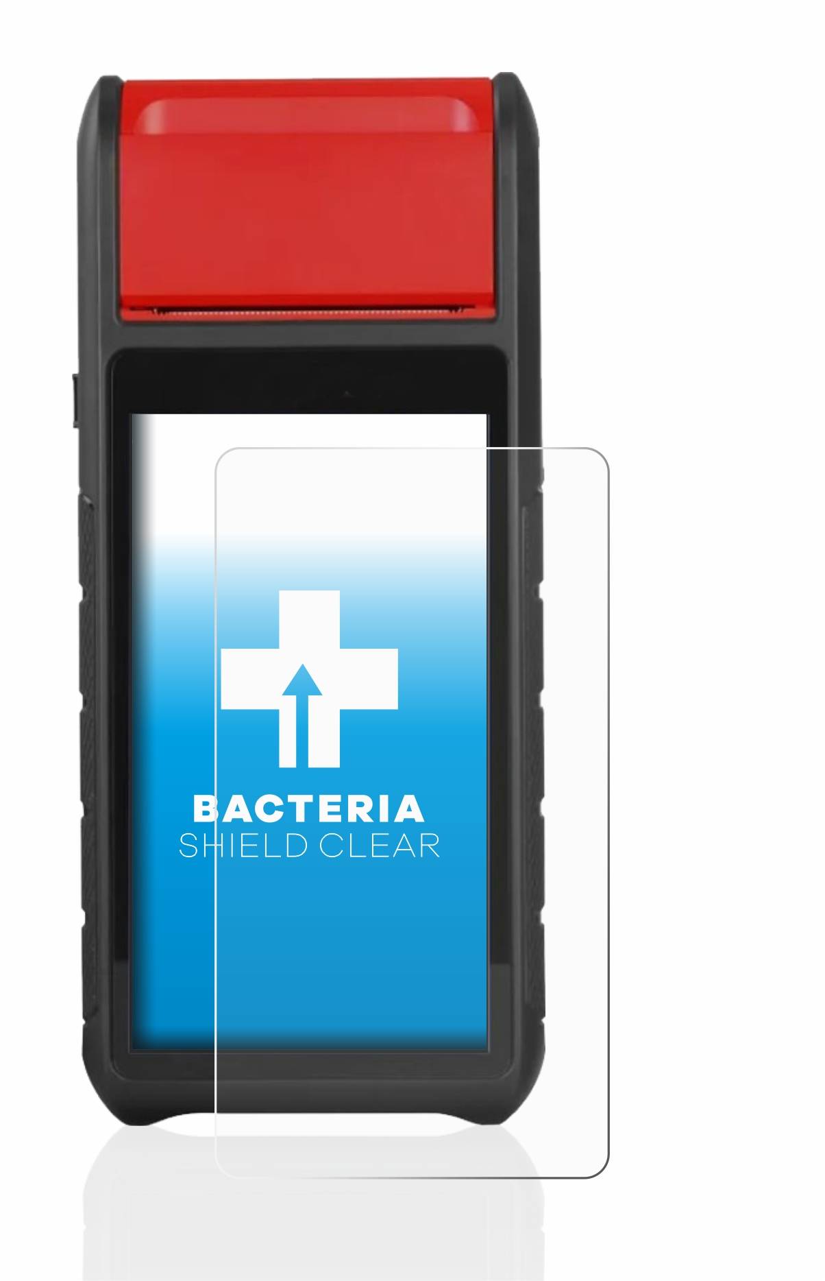 upscreen Bacteria Shield Clear Premium Antibakterielle Displayschutzfolie für Autel MaxiBAS