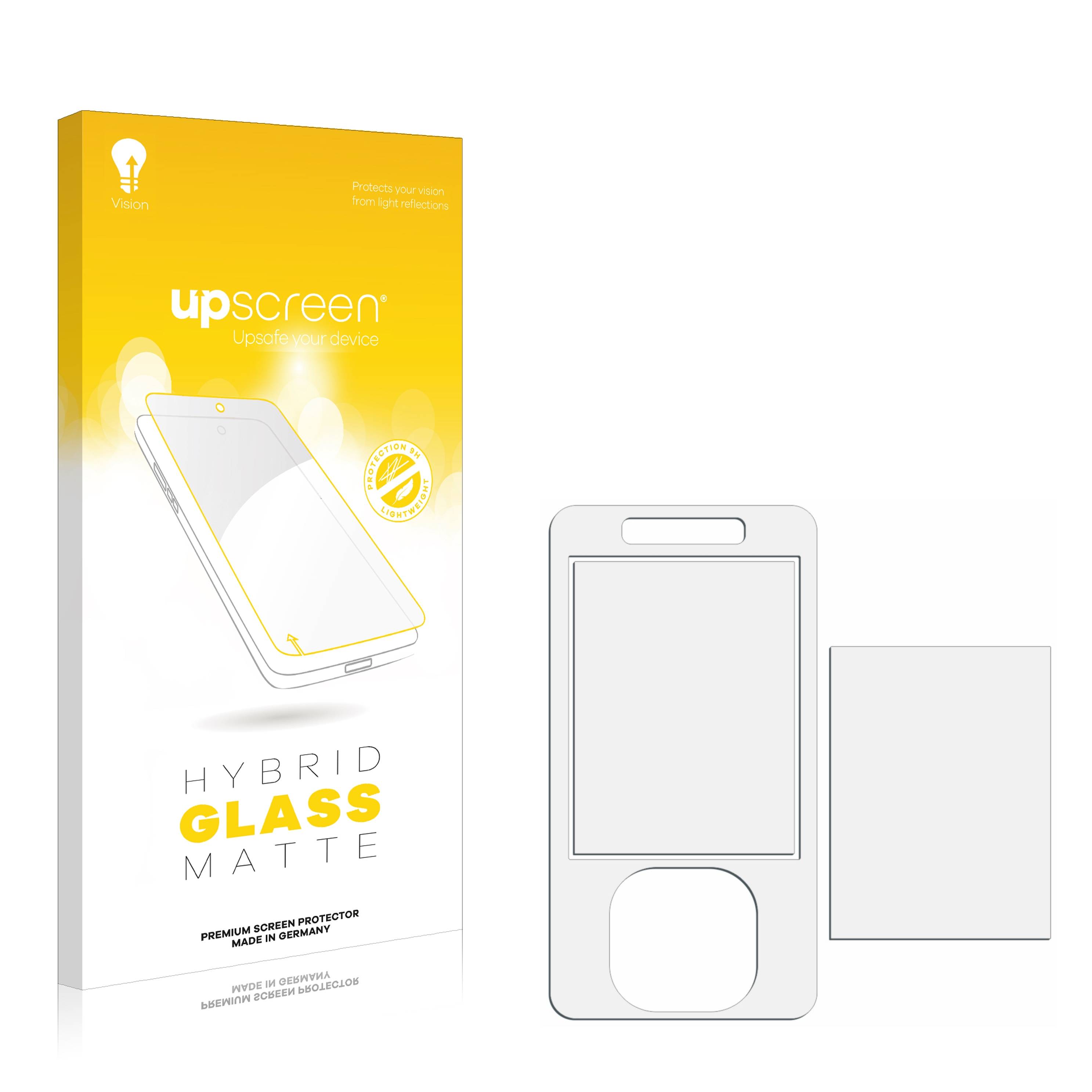 upscreen Hybrid Glass Matte Premium Schutzglas Folie für Dexcom G7