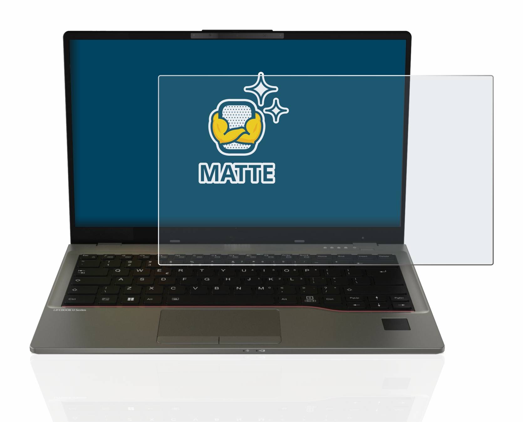 BROTECT Matte Displayschutzfolie für Fujitsu Lifebook U7412 - Entspiegelt,