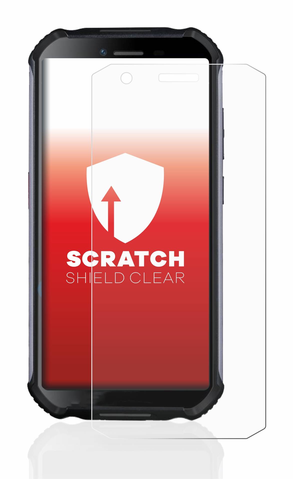 upscreen Schutzfolie für Doogee S41 Kratzschutz Anti-Fingerprint Klar