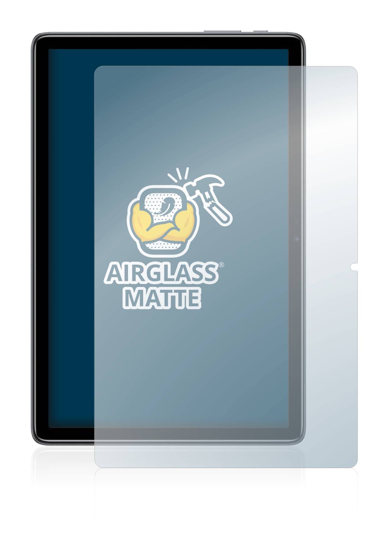 BROTECT AirGlass Flexible Schutz Glas Folie für Doogee T10 Matt Entspiegelt