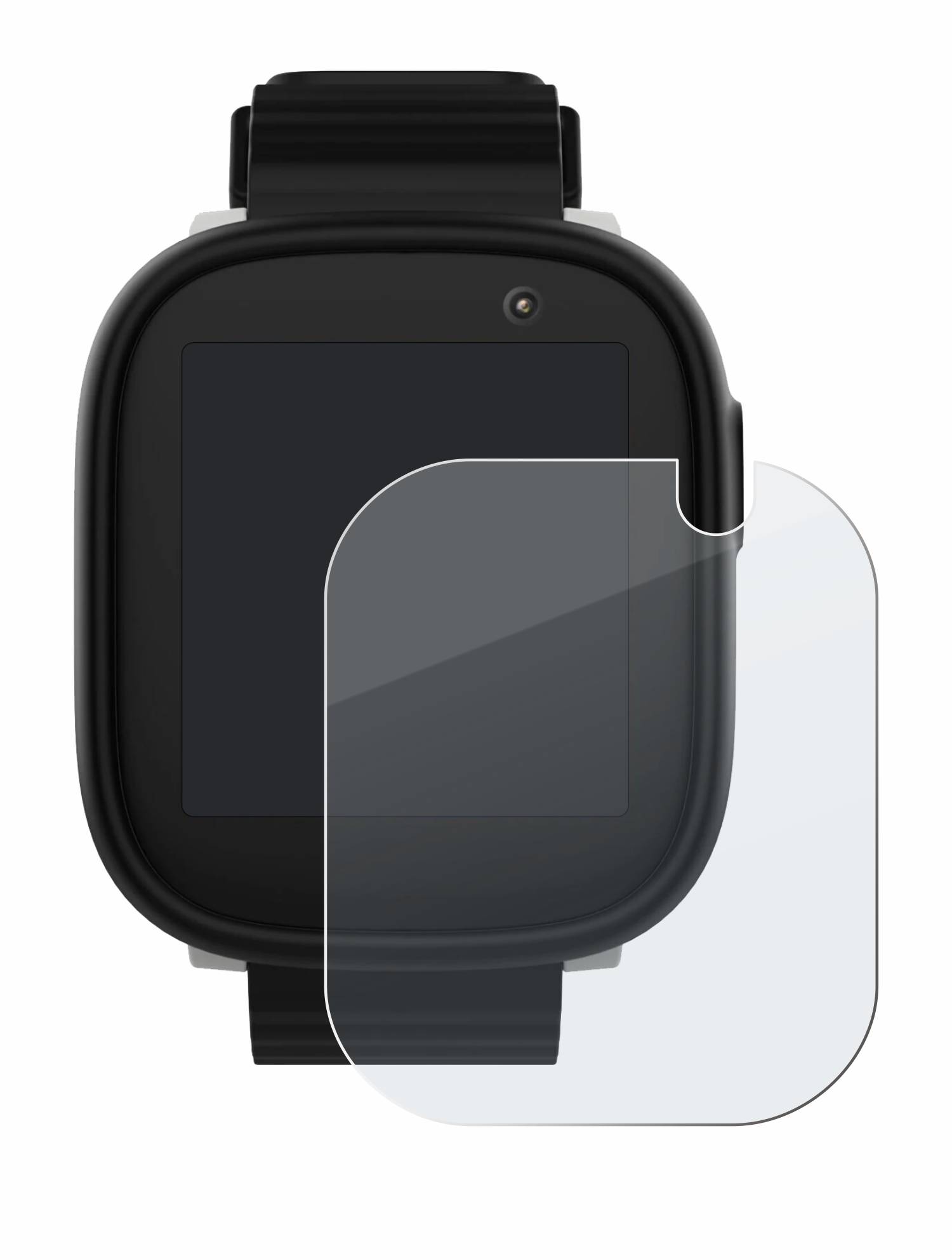 upscreen Flexible Schutz Glas Folie für Xplora X6 Play Schutzglas 9H Hybridglas Matt Entspiegelt