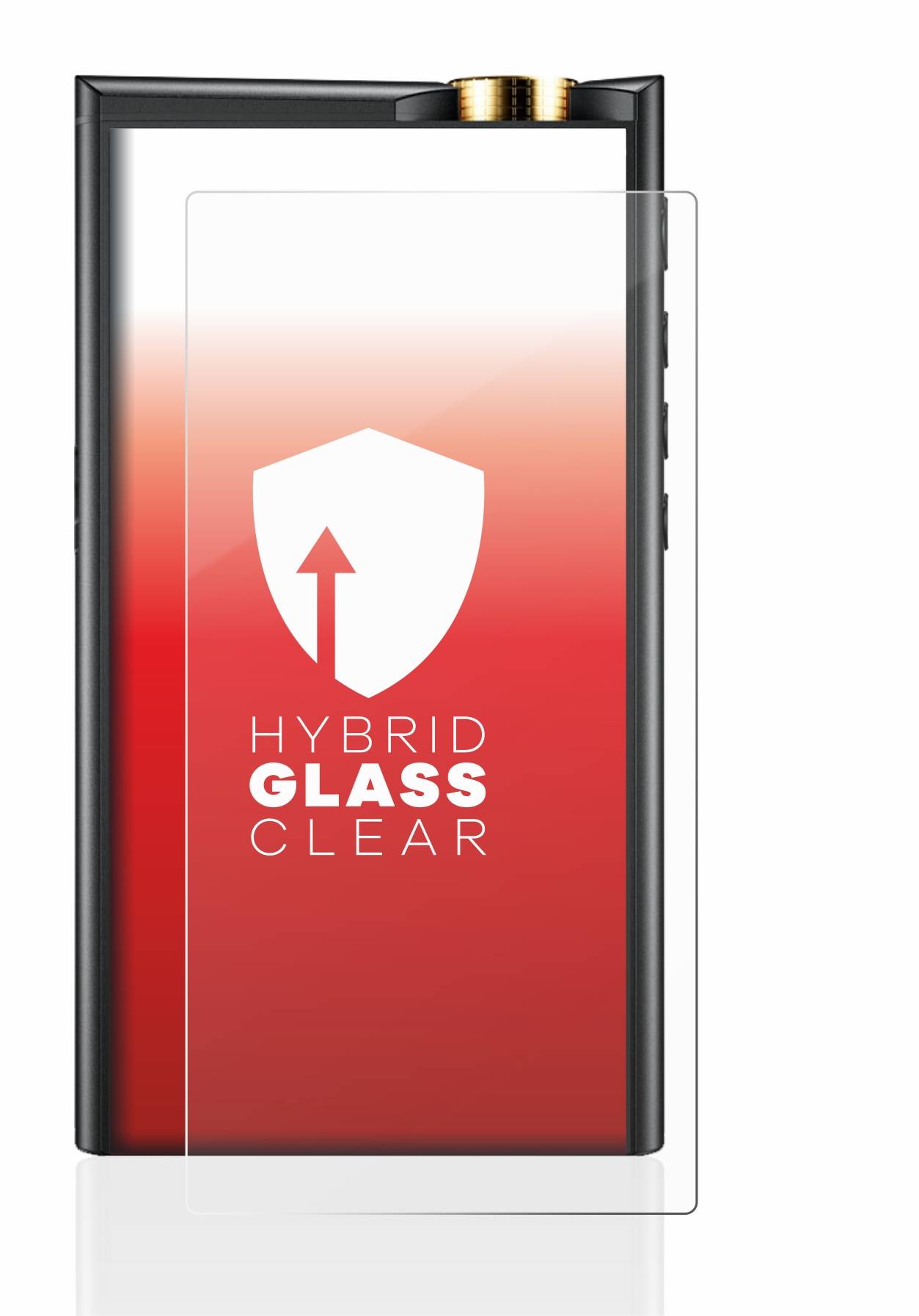 upscreen Hybrid Glass Clear Premium Schutzglas Folie für Cayin