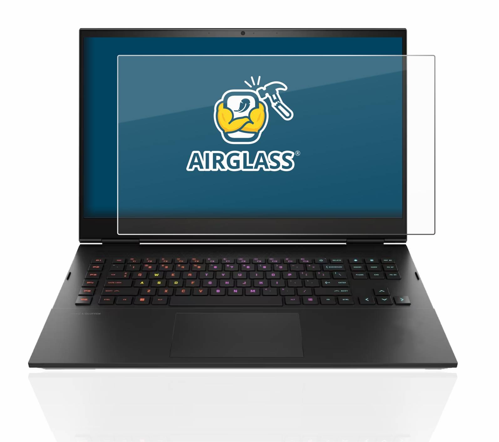 BROTECT AirGlass Schutzglas Folie für HP Omen