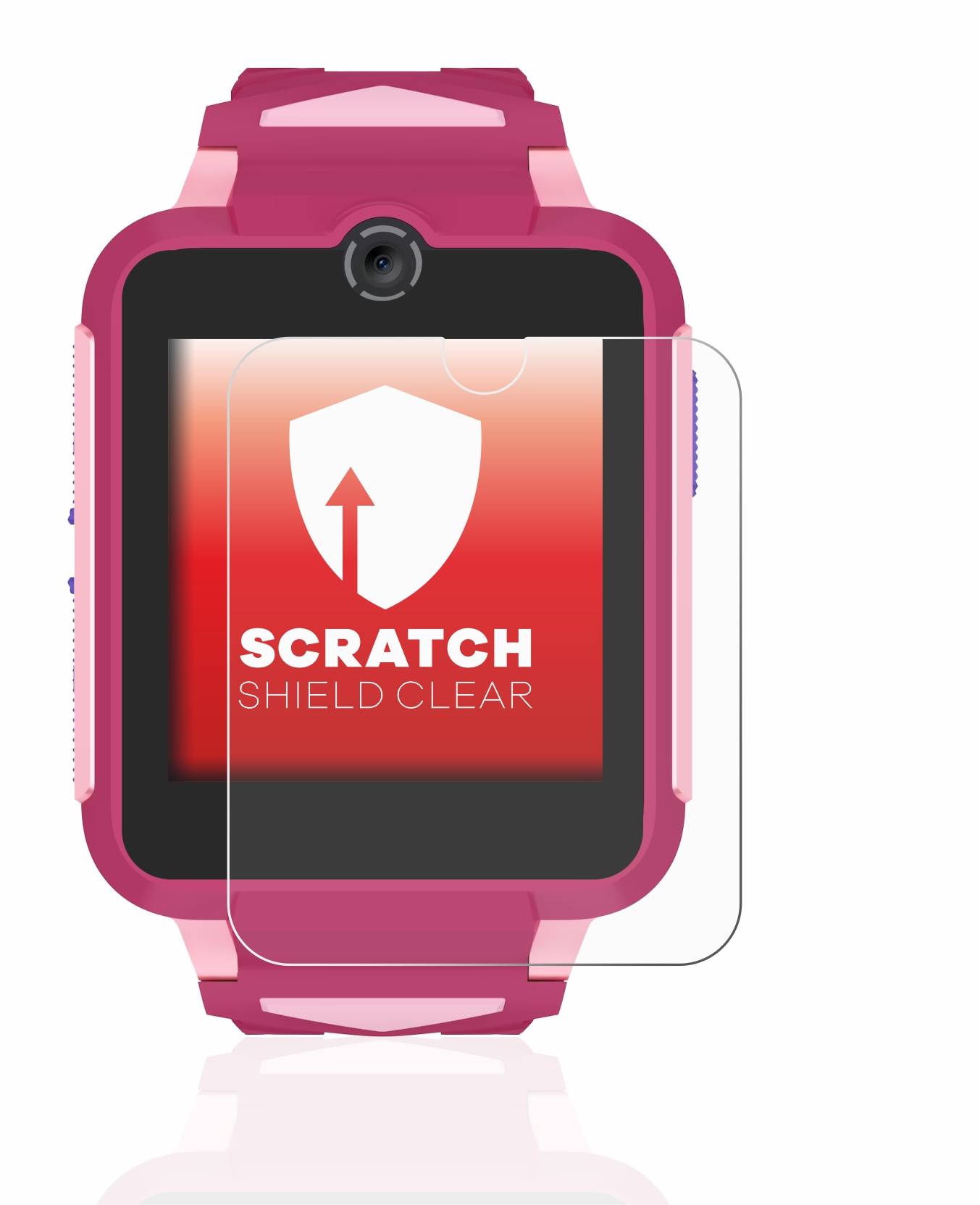 upscreen Scratch Shield Clear Premium Displayschutzfolie für TCL Movetime Family Watch