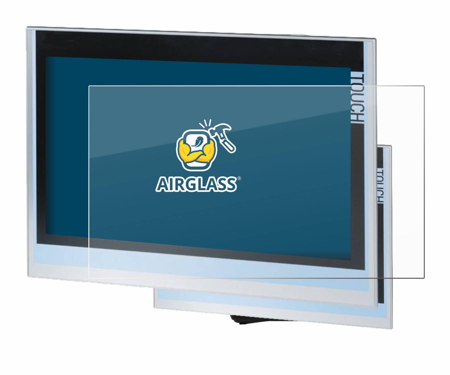 BROTECT AirGlass Schutzglas Folie für Siemens Simatic HMI TP1900