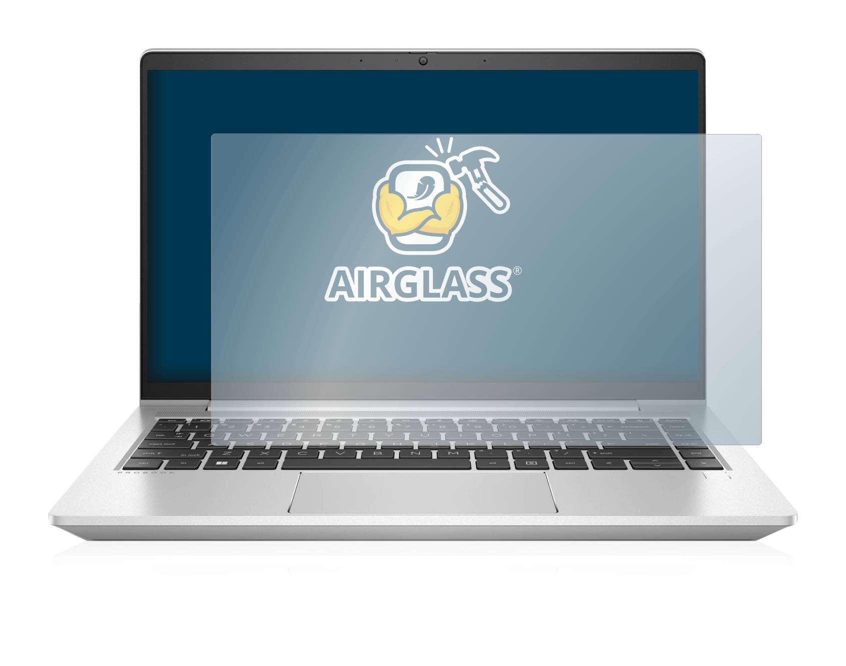BROTECT AirGlass Schutzglas Folie für HP ProBook 440