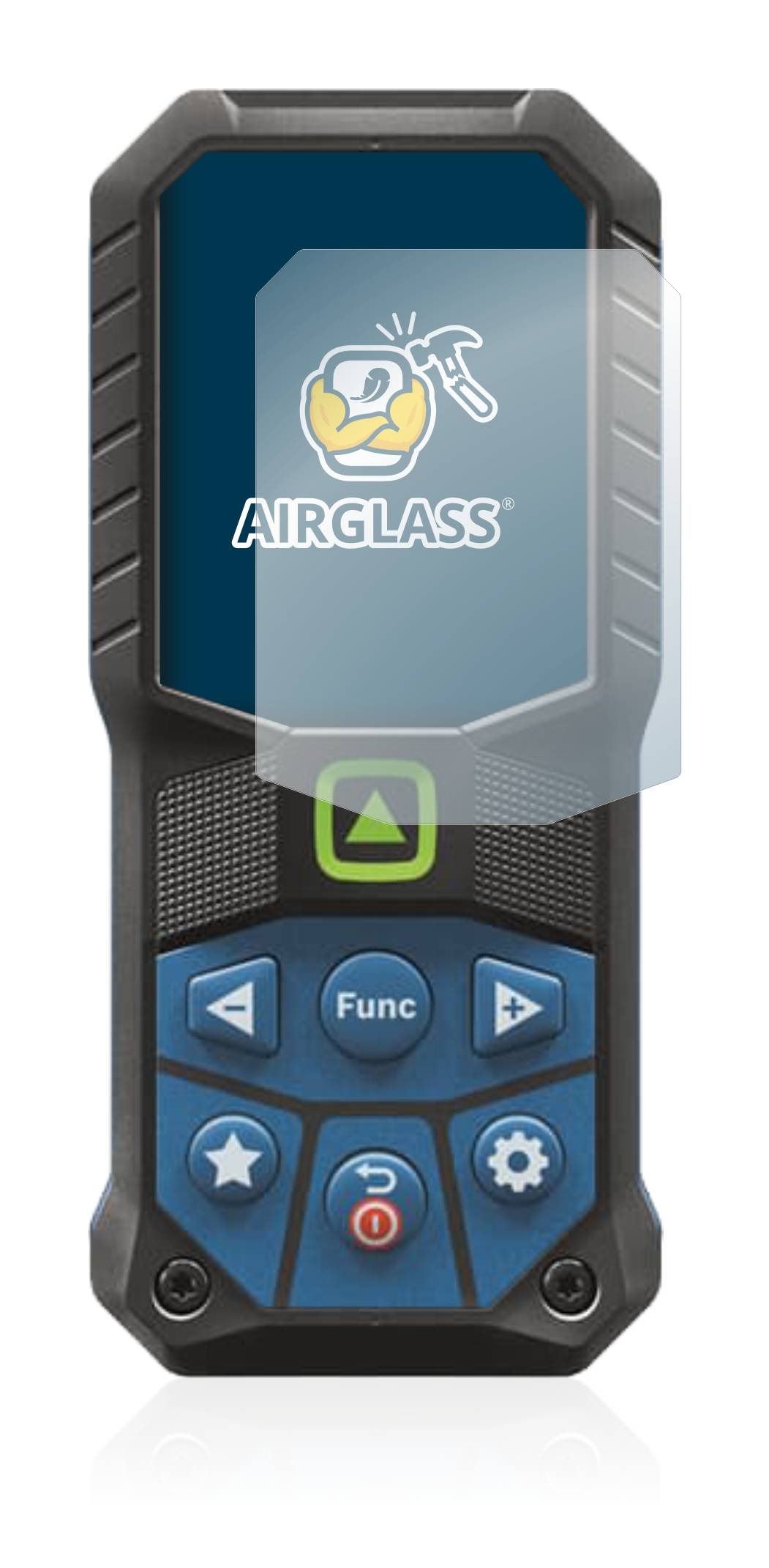 BROTECT AirGlass Flexible Schutz Glas Folie für Bosch GLM 50-25 G Klar Transparent
