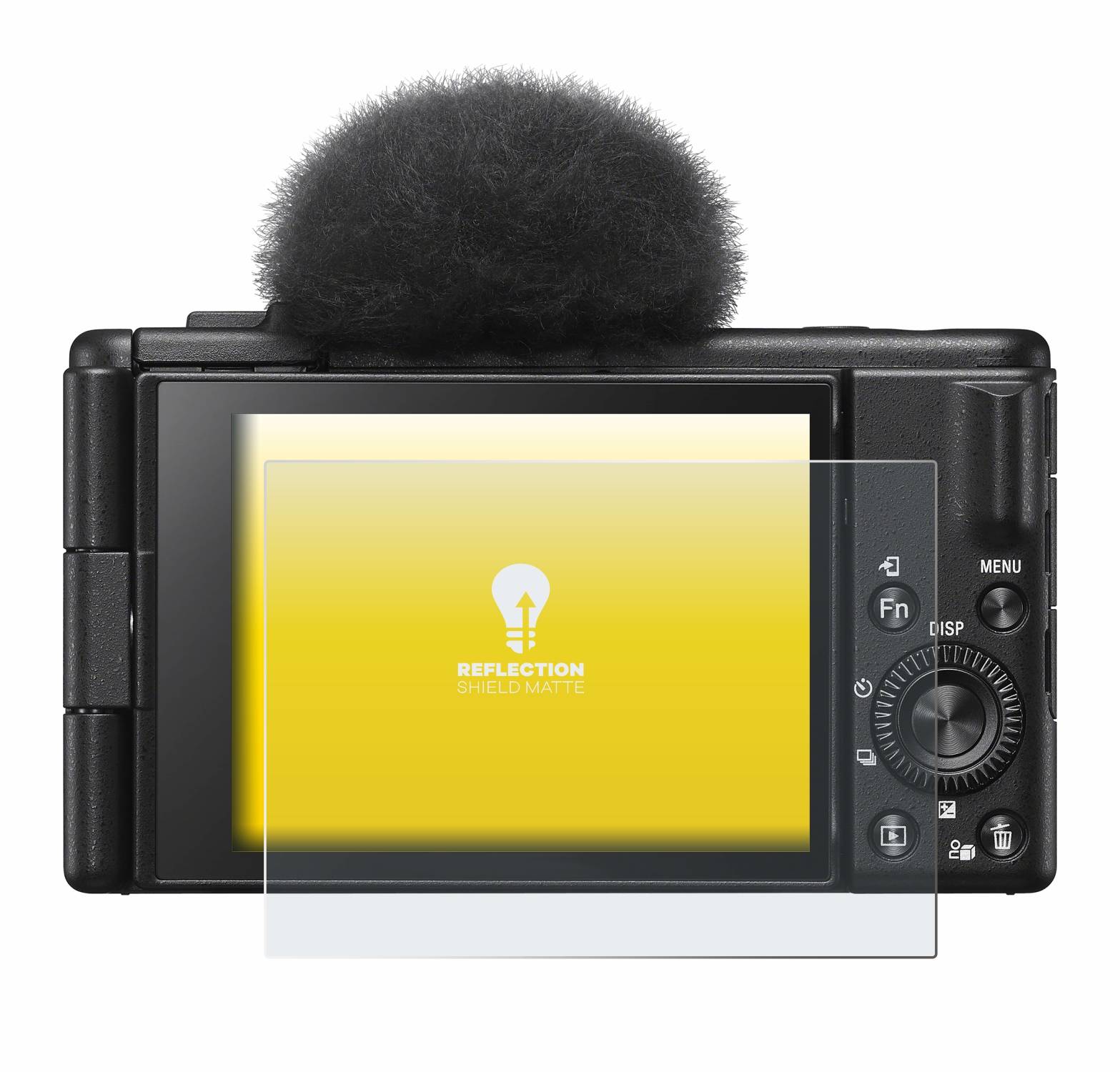 upscreen Reflection Shield Matte Premium Displayschutzfolie für Sony