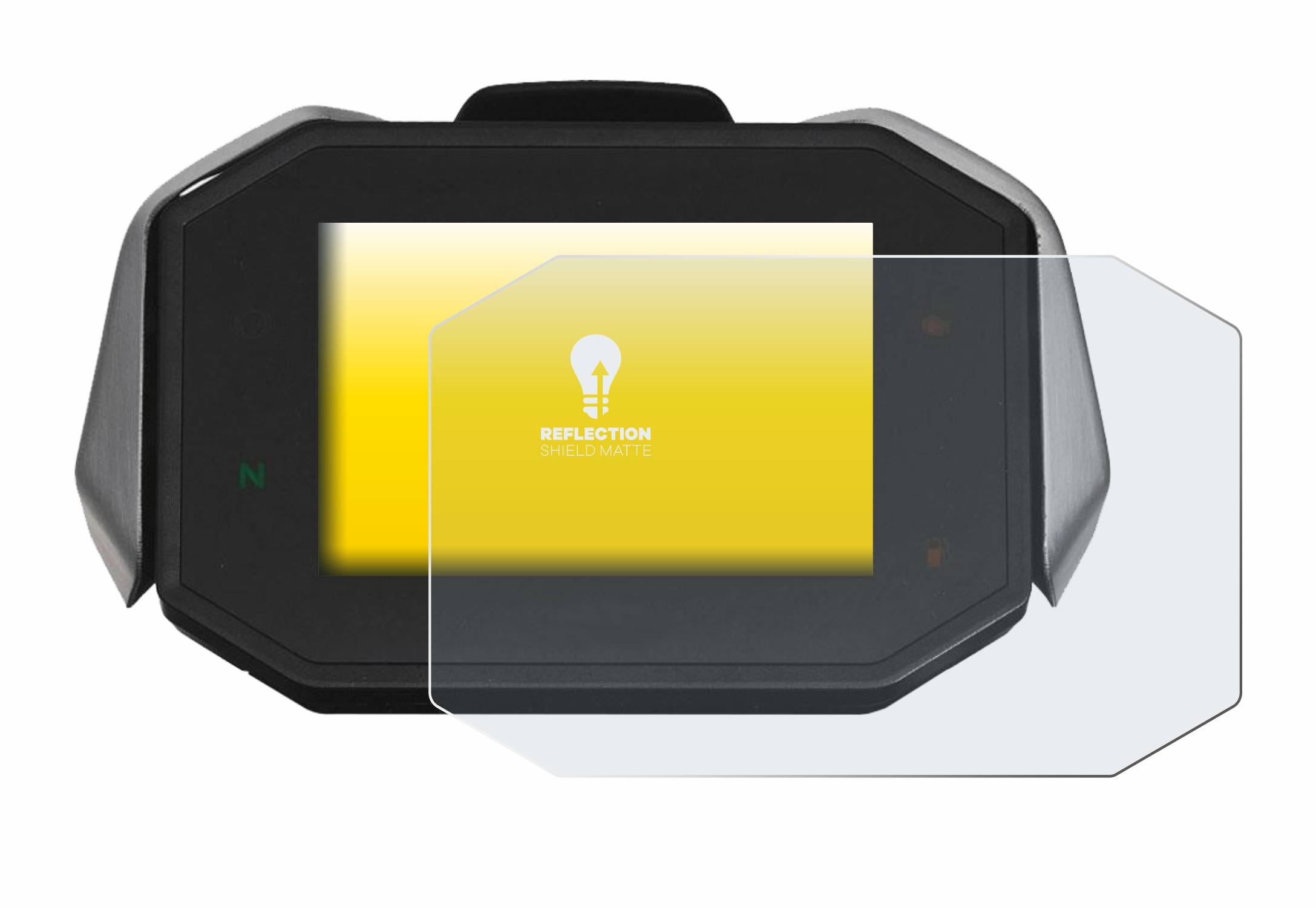 upscreen Reflection Shield Matte Premium Displayschutzfolie für MV Agusta Dragster RC