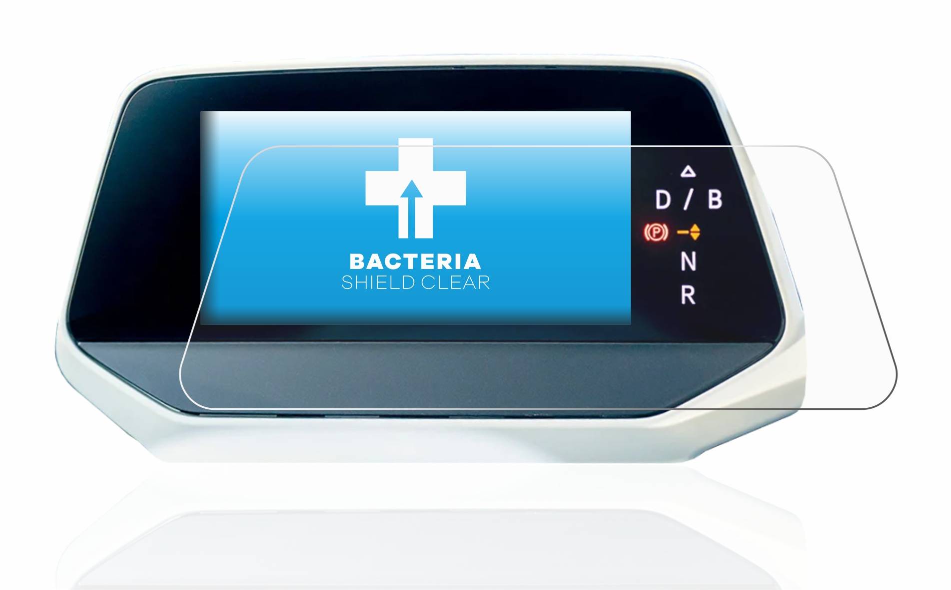 upscreen Bacteria Shield Clear Premium Antibakterielle Displayschutzfolie für Volkswagen
