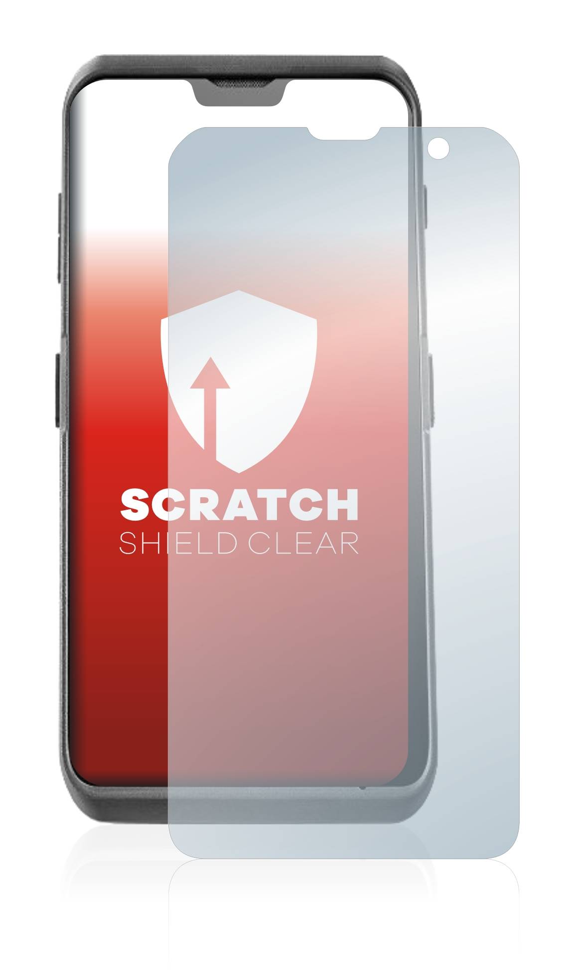 upscreen Scratch Shield Clear Premium Displayschutzfolie für Honeywell Scanpal