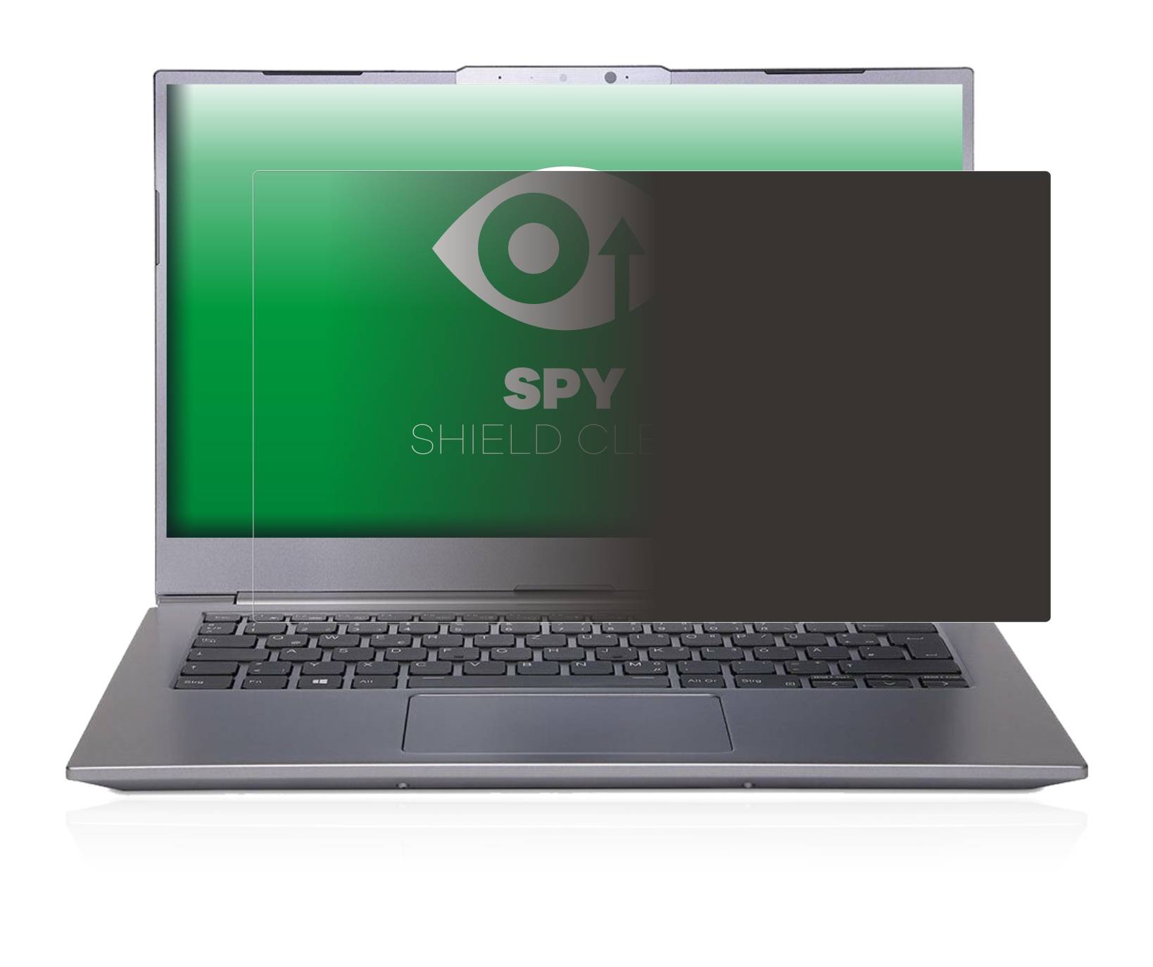 upscreen Spy Shield Clear Premium Blickschutzfolie für Wortmann Terra Mobile