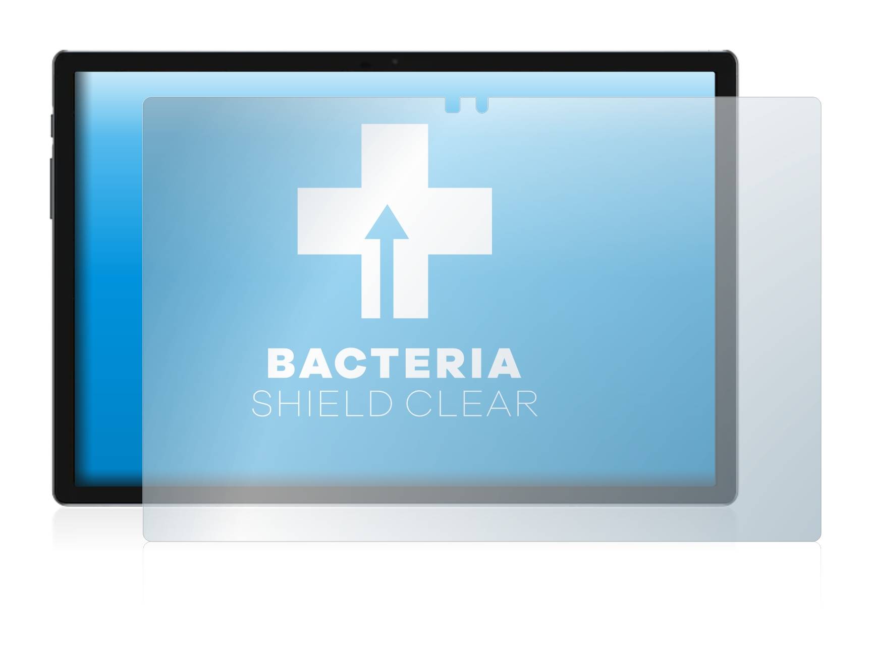upscreen Bacteria Shield Clear Premium Antibakterielle Displayschutzfolie für Teclast M40