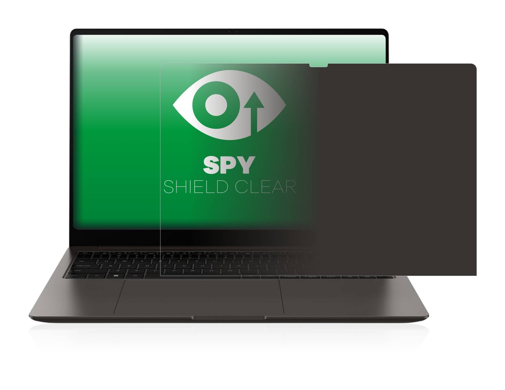 upscreen Blickschutzfolie für Samsung Galaxy Book3 Ultra 16" Anti-Spy Privacy Blaulichtschutz Sichtschutzfolie
