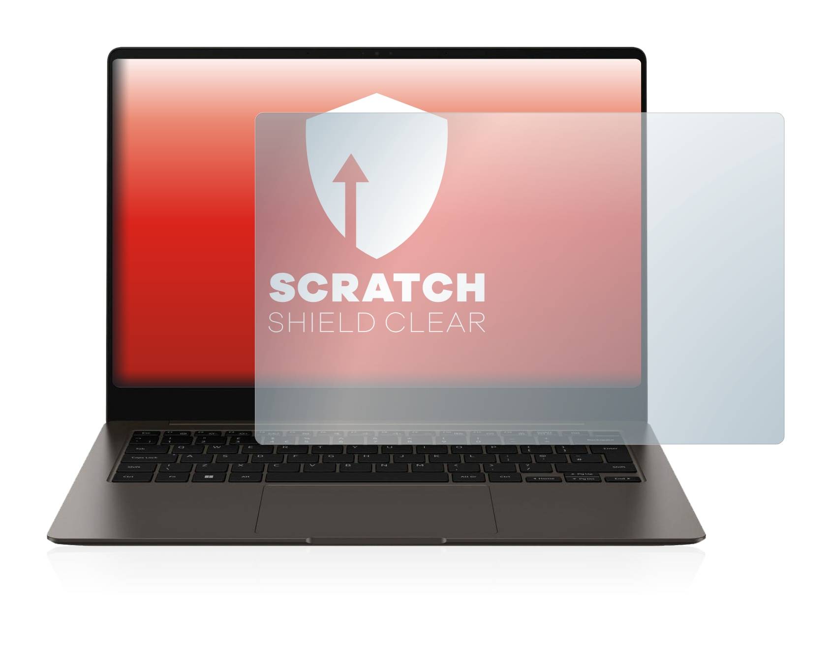 upscreen Scratch Shield Clear Premium Displayschutzfolie für Samsung Galaxy Book3 Pro