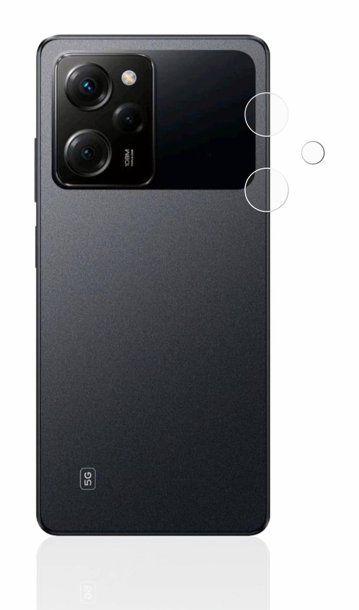 upscreen Schutzfolie für Xiaomi Poco X5 Pro (NUR Kameraschutz) Kratzschutz Anti-Fingerprint Klar