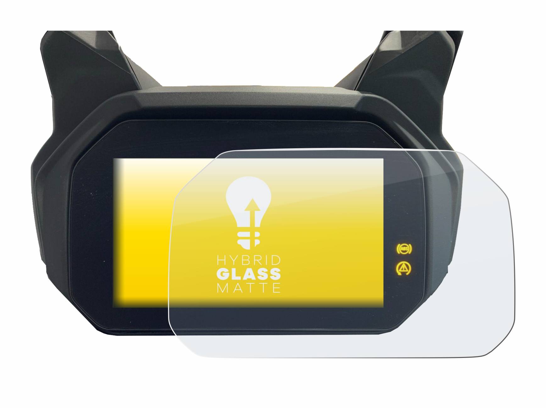 upscreen Hybrid Glass Matte Premium Schutzglas Folie für BMW C400 GT