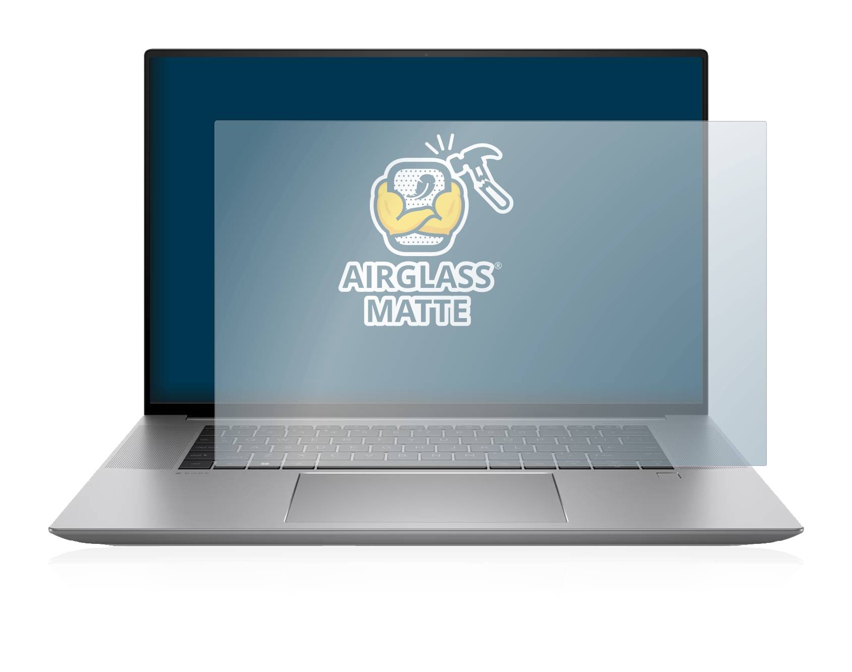 BROTECT AirGlass Matte Schutzglas Folie für HP Zbook Studio 16