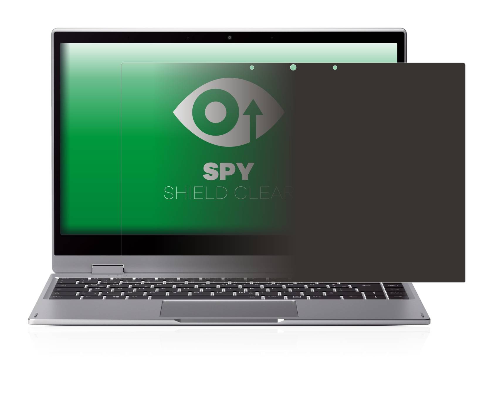 upscreen Spy Shield Clear Premium Blickschutzfolie für Medion Akoya