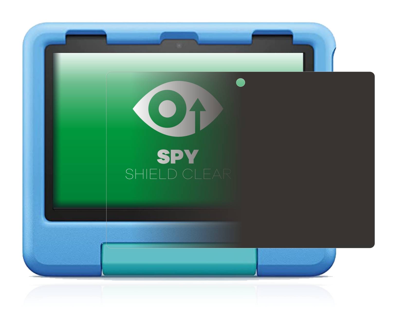 upscreen Spy Shield Clear Premium Blickschutzfolie für Amazon Fire HD 8 Kids