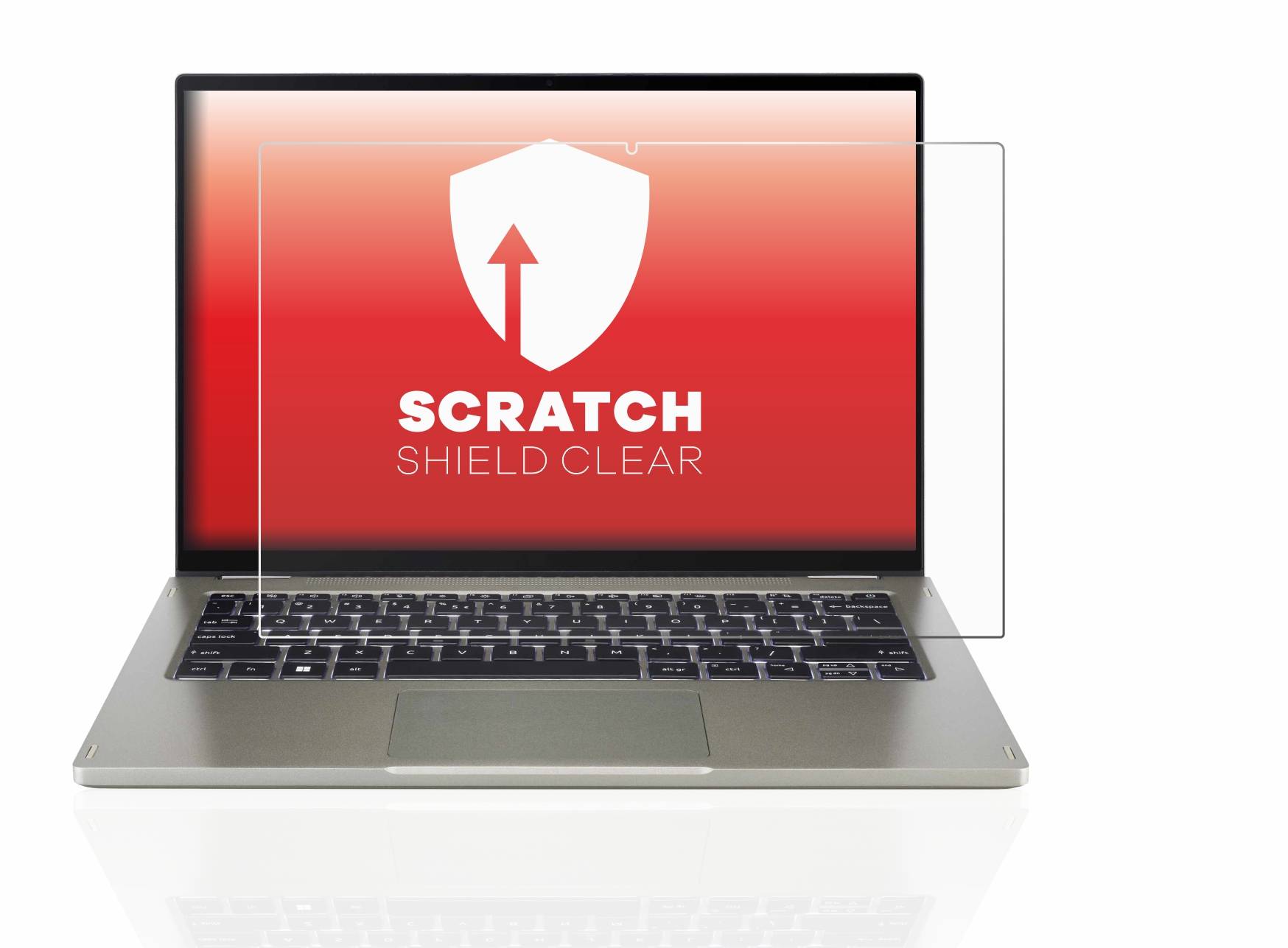 upscreen Scratch Shield Clear Premium Displayschutzfolie für Acer Spin 5 SP514-51N