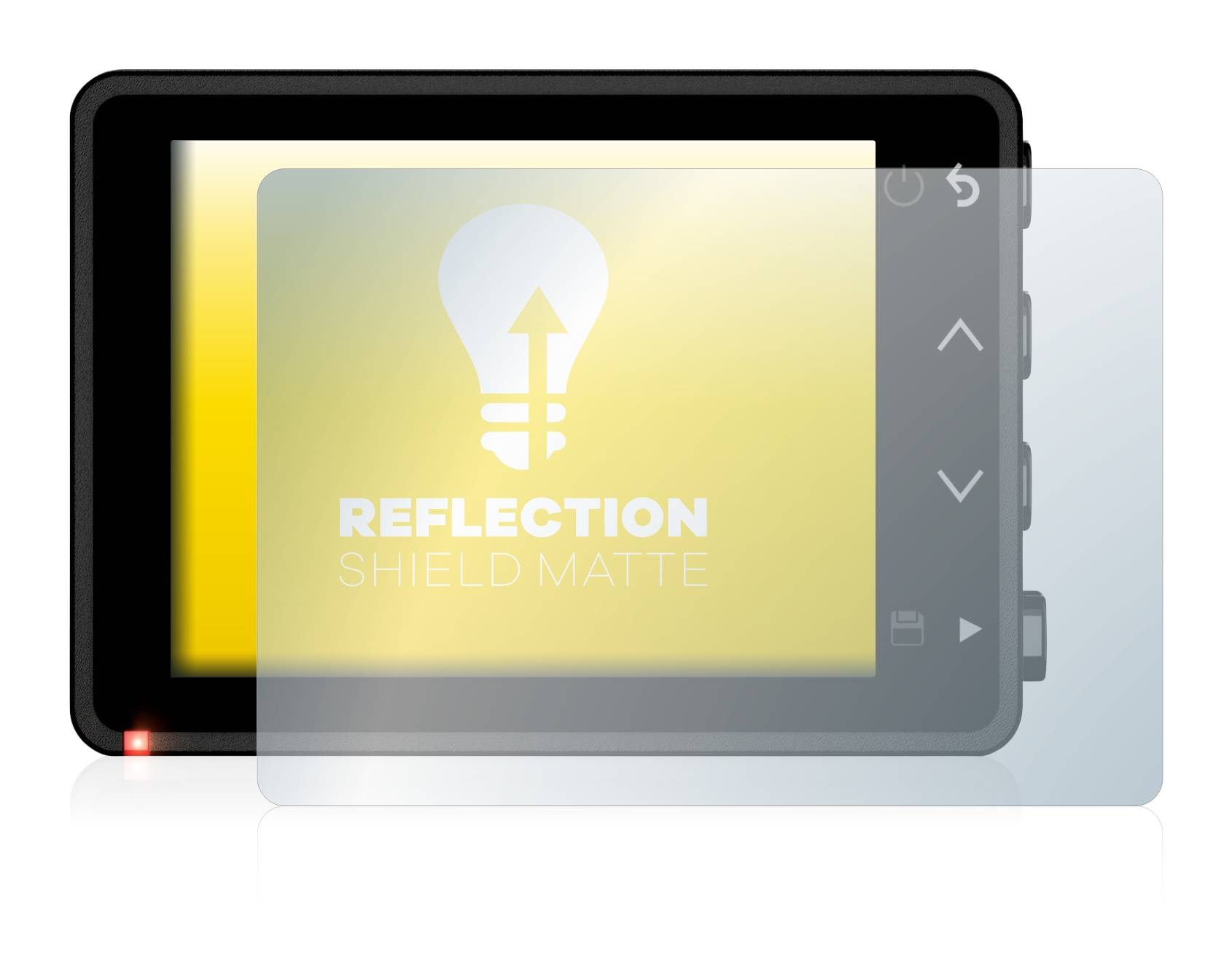 upscreen Reflection Shield Matte Premium Displayschutzfolie für Garmin Dash Cam