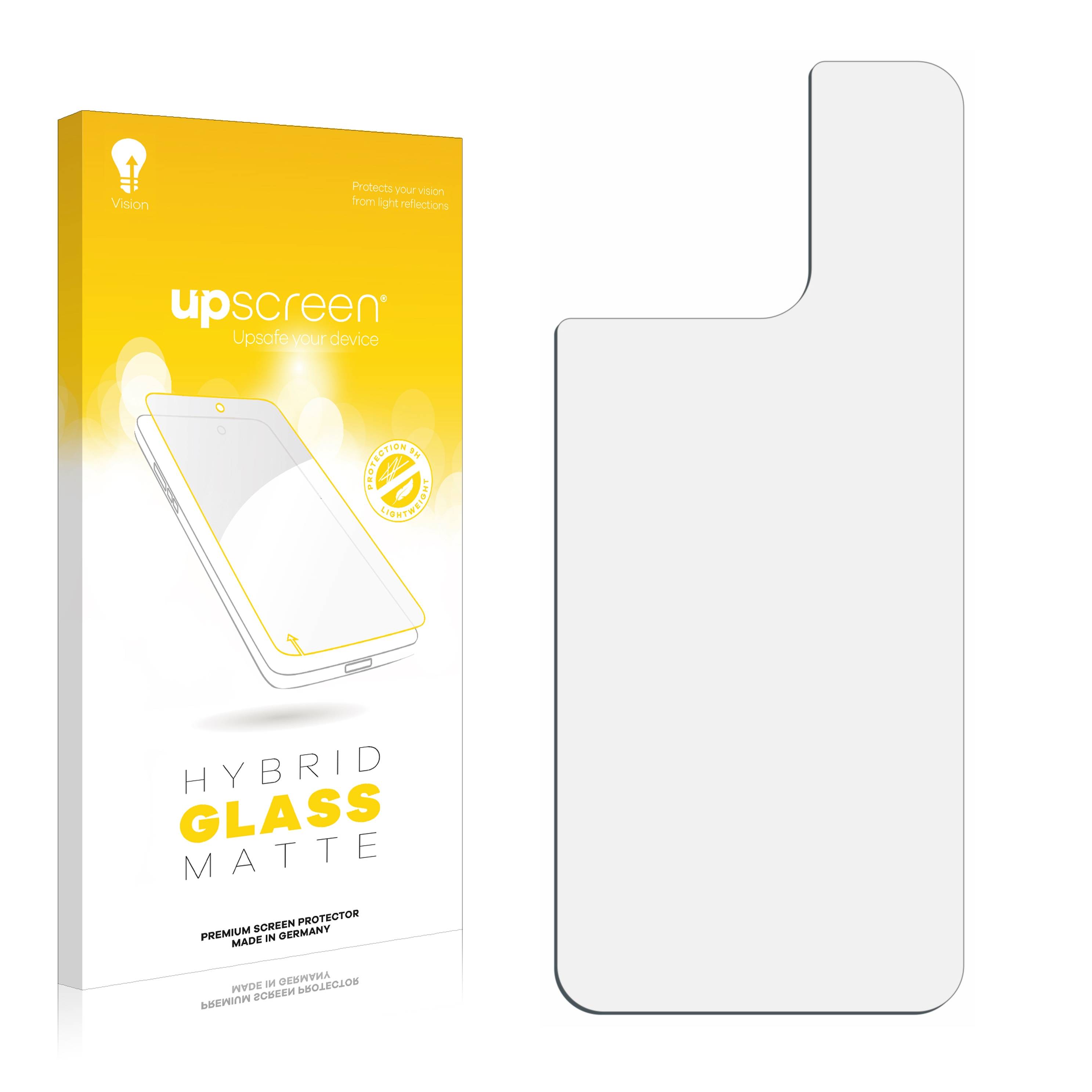 upscreen Flexible Schutz Glas Folie für Xiaomi 13 (Rückseite) Schutzglas 9H Hybridglas Matt Entspiegelt