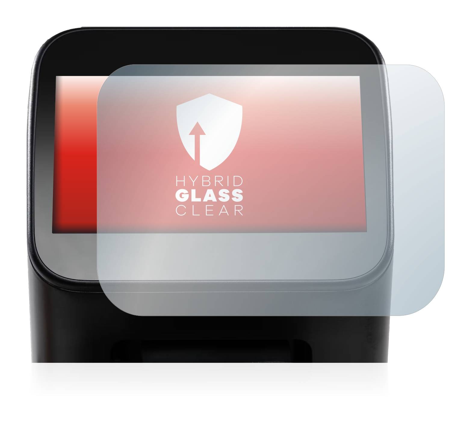 upscreen Hybrid Glass Clear Premium Schutzglas Folie für Shaper Origin