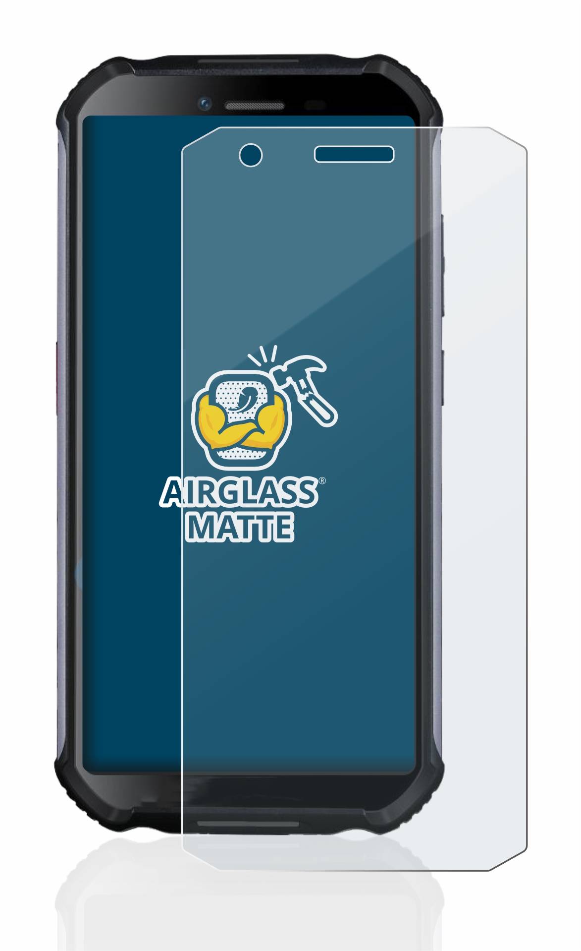 BROTECT AirGlass Flexible Schutz Glas Folie für Doogee S41 Matt Entspiegelt