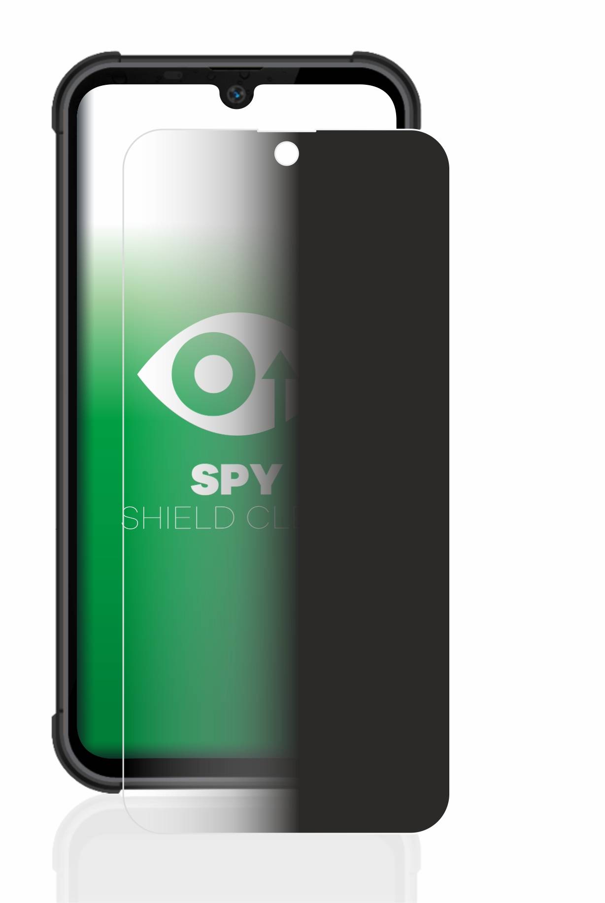 upscreen Blickschutzfolie für Beafon MX1 premium Anti-Spy Privacy Blaulichtschutz Sichtschutzfolie