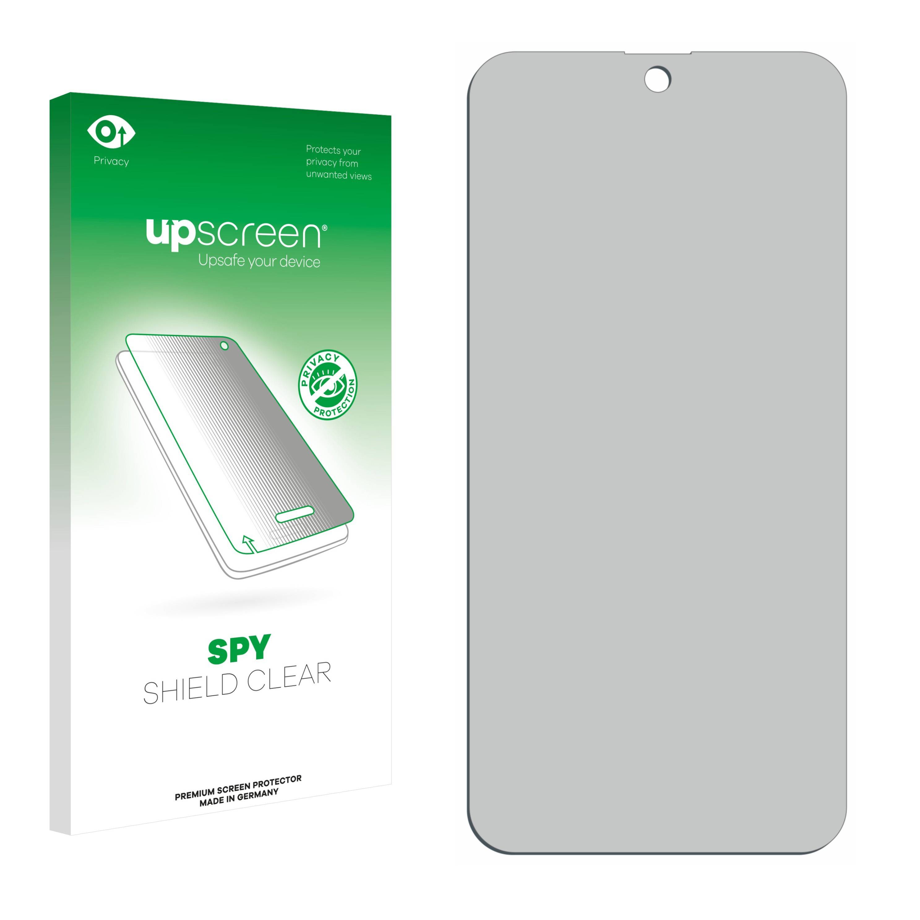 upscreen Blickschutzfolie für Beafon MX1 premium Anti-Spy Privacy Blaulichtschutz Sichtschutzfolie