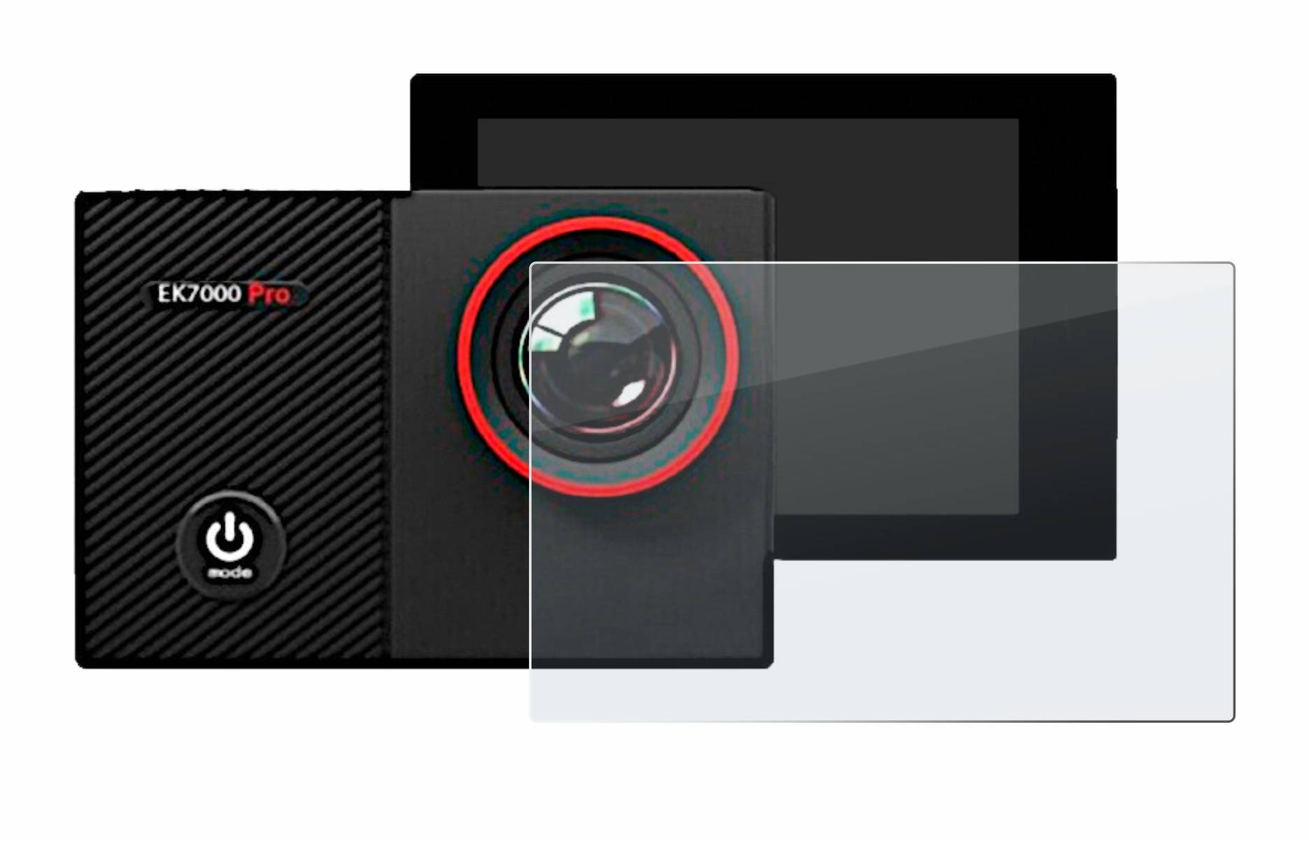 BROTECT AirGlass Matte Schutzglas Folie für Akaso EK7000