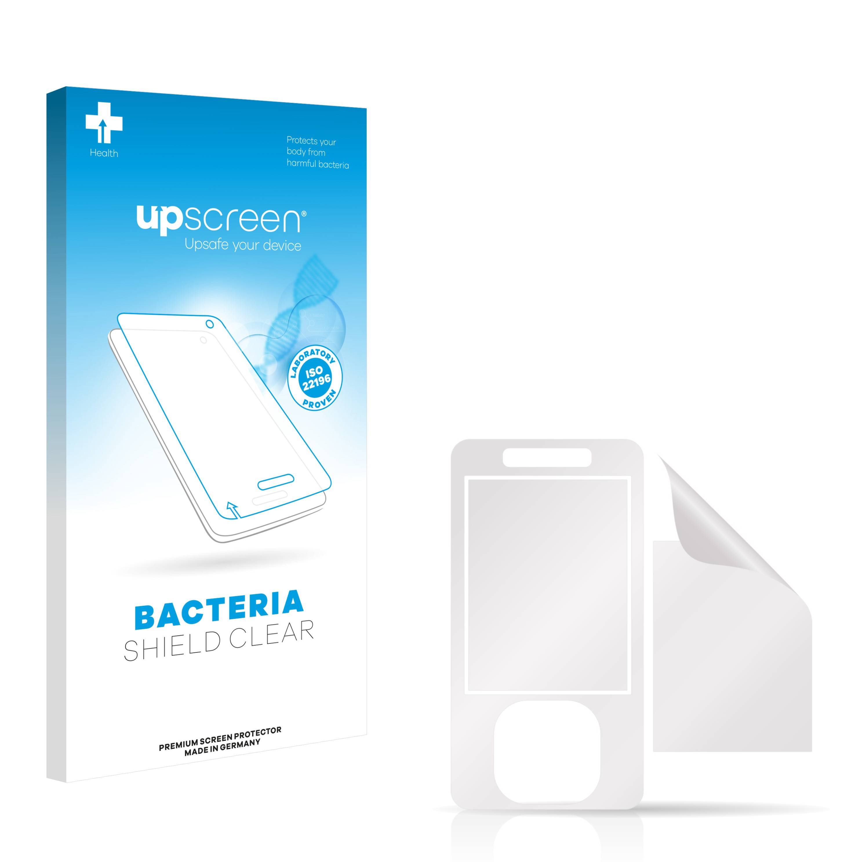 upscreen Bacteria Shield Clear Premium Antibakterielle Displayschutzfolie für Dexcom G7