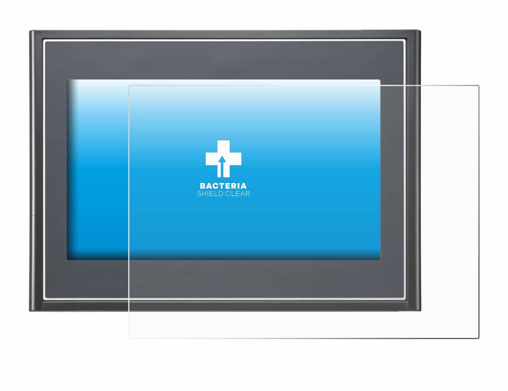 upscreen Bacteria Shield Clear Premium Antibakterielle Displayschutzfolie für Delta