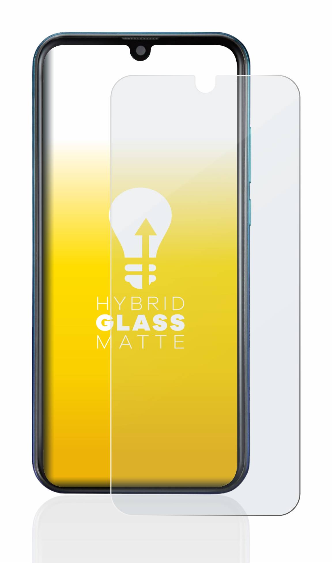 upscreen Flexible Schutz Glas Folie für Brondi Midnight Sky Schutzglas 9H Hybridglas Matt Entspiegelt
