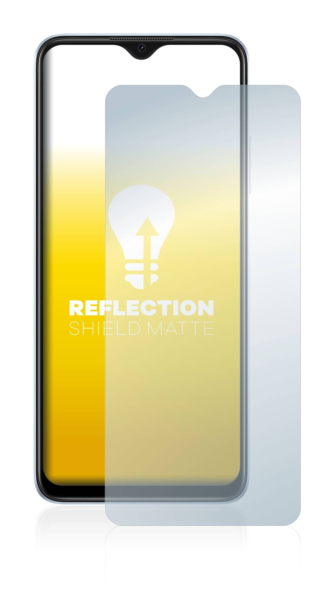 upscreen Schutzfolie für Oppo A17 Folie Matt Entspiegelt Anti-Reflex