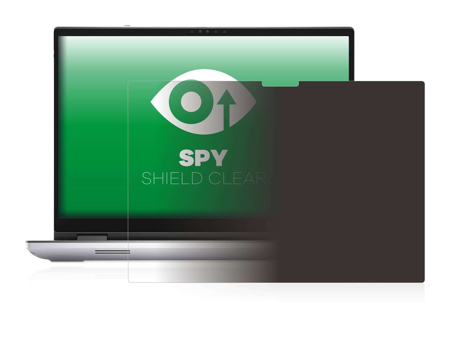 upscreen Blickschutzfolie für Dell Precision 7670 (Touch) Anti-Spy Privacy Blaulichtschutz Sichtschutzfolie