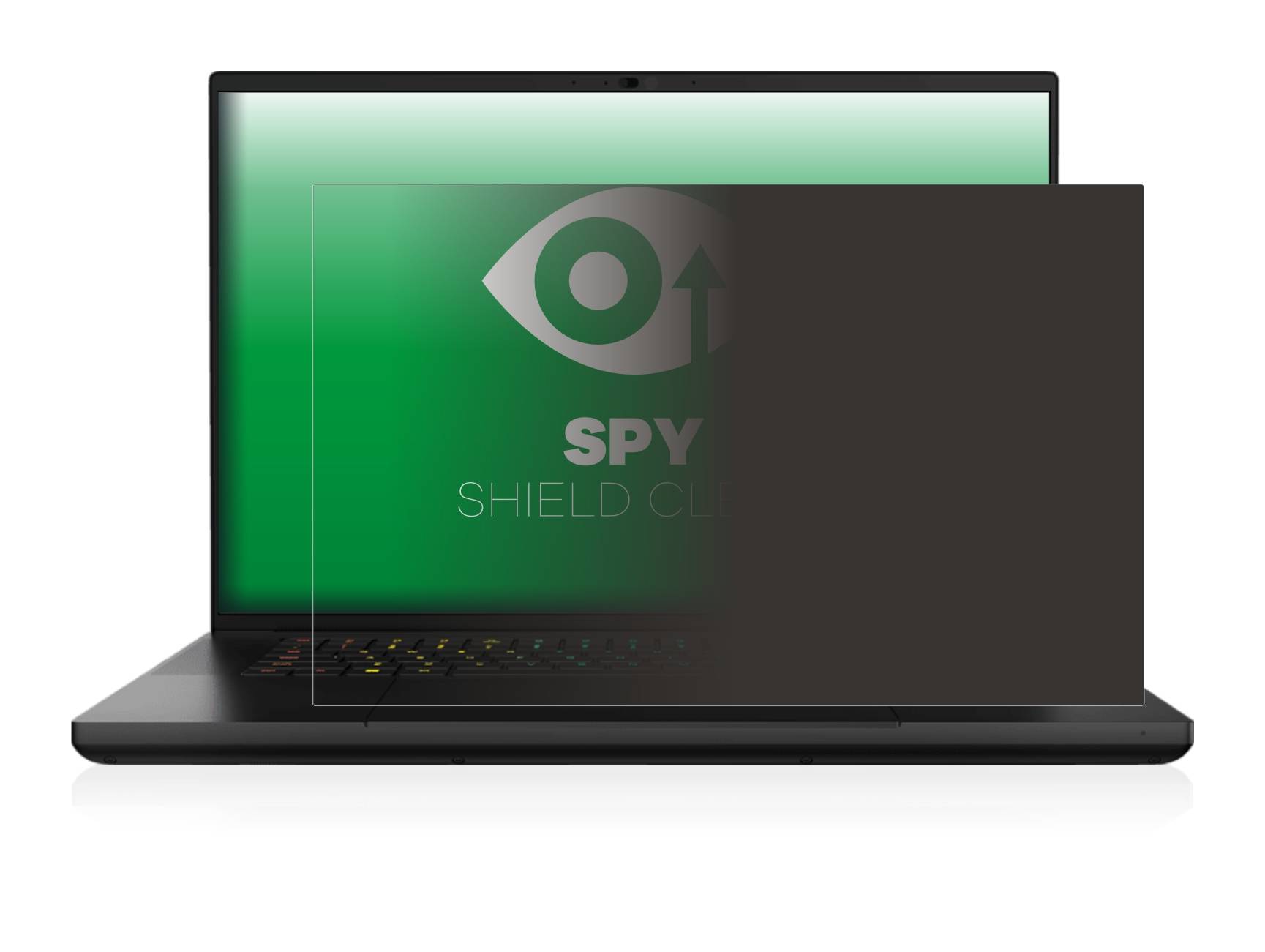upscreen Spy Shield Clear Premium Blickschutzfolie für Razer Blade 16