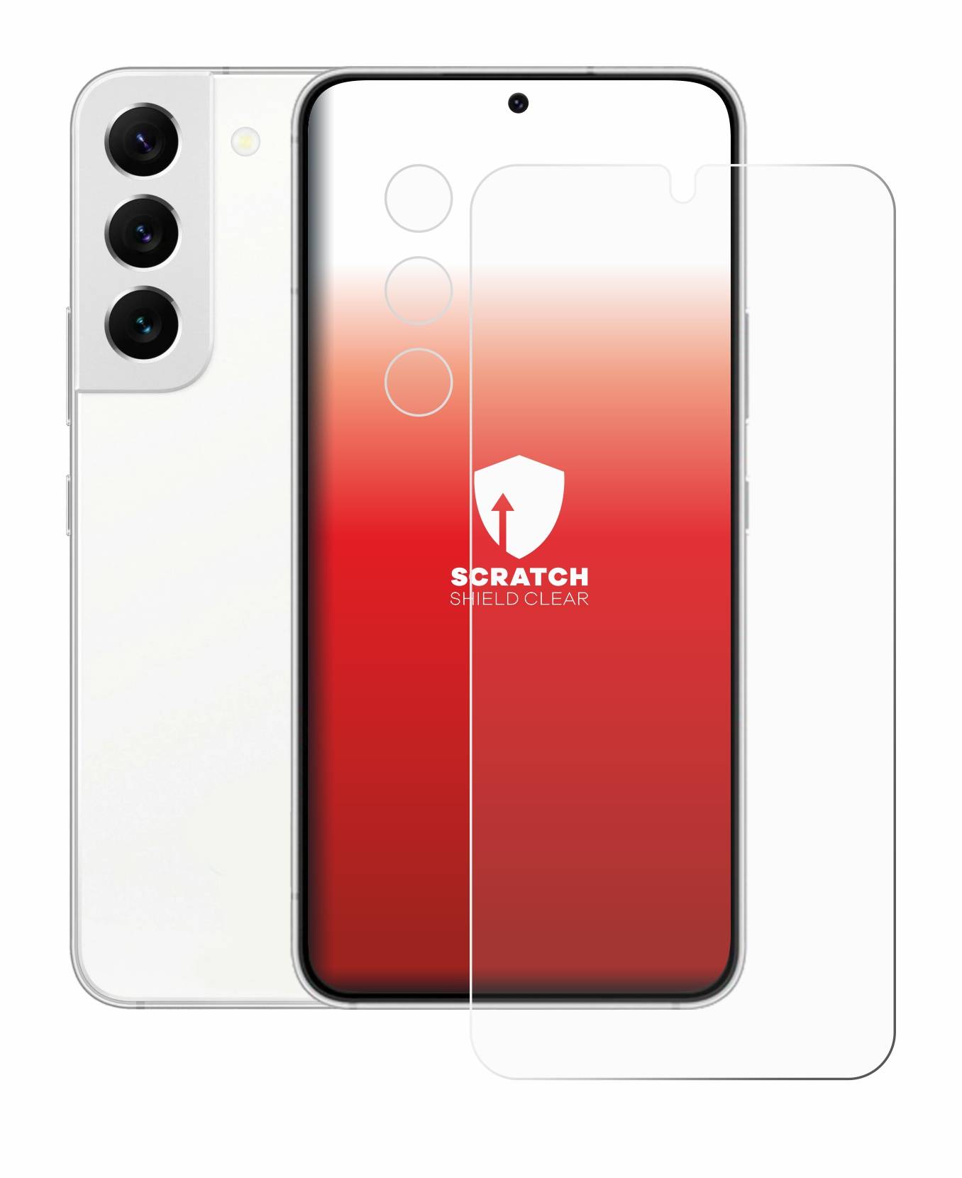 upscreen Schutzfolie für Samsung Galaxy S22 Enterprise Edition (Display+Kamera) Kratzschutz Anti-Fingerprint Klar