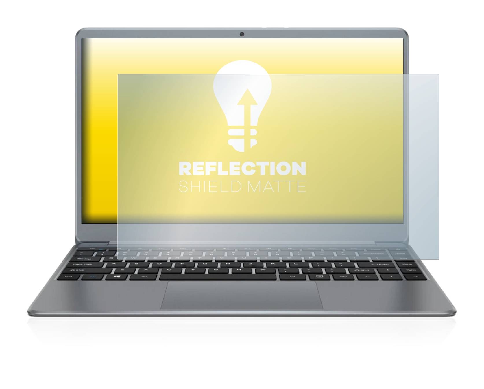 upscreen Reflection Shield Matte Premium Displayschutzfolie für Teclast F7 Plus