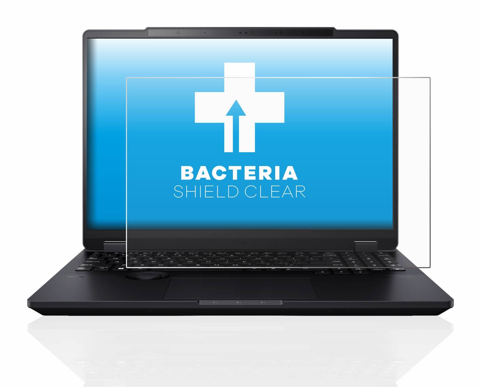upscreen Bacteria Shield Clear Premium Antibakterielle Displayschutzfolie für Asus ProArt