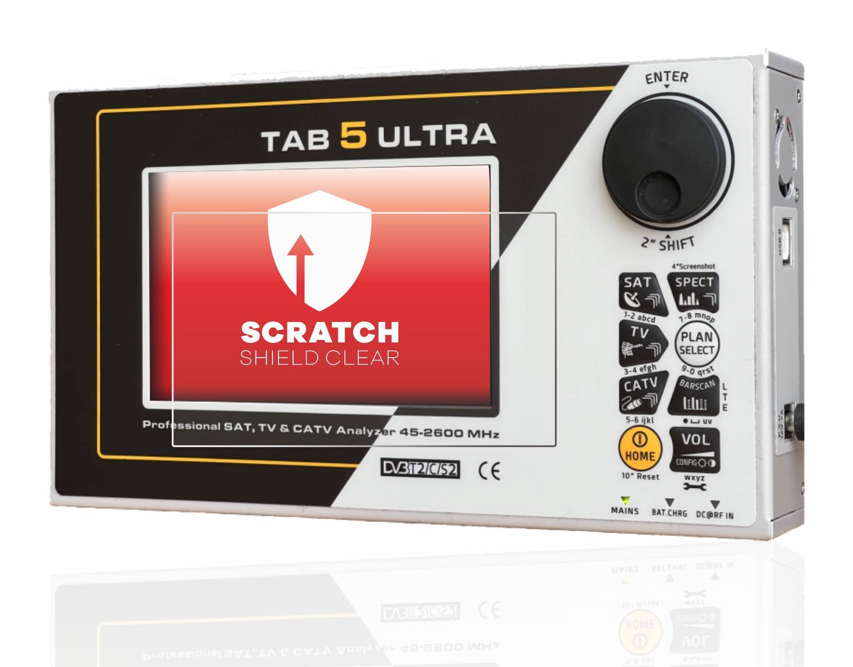 upscreen Scratch Shield Clear Premium Displayschutzfolie für Rover TAB 5