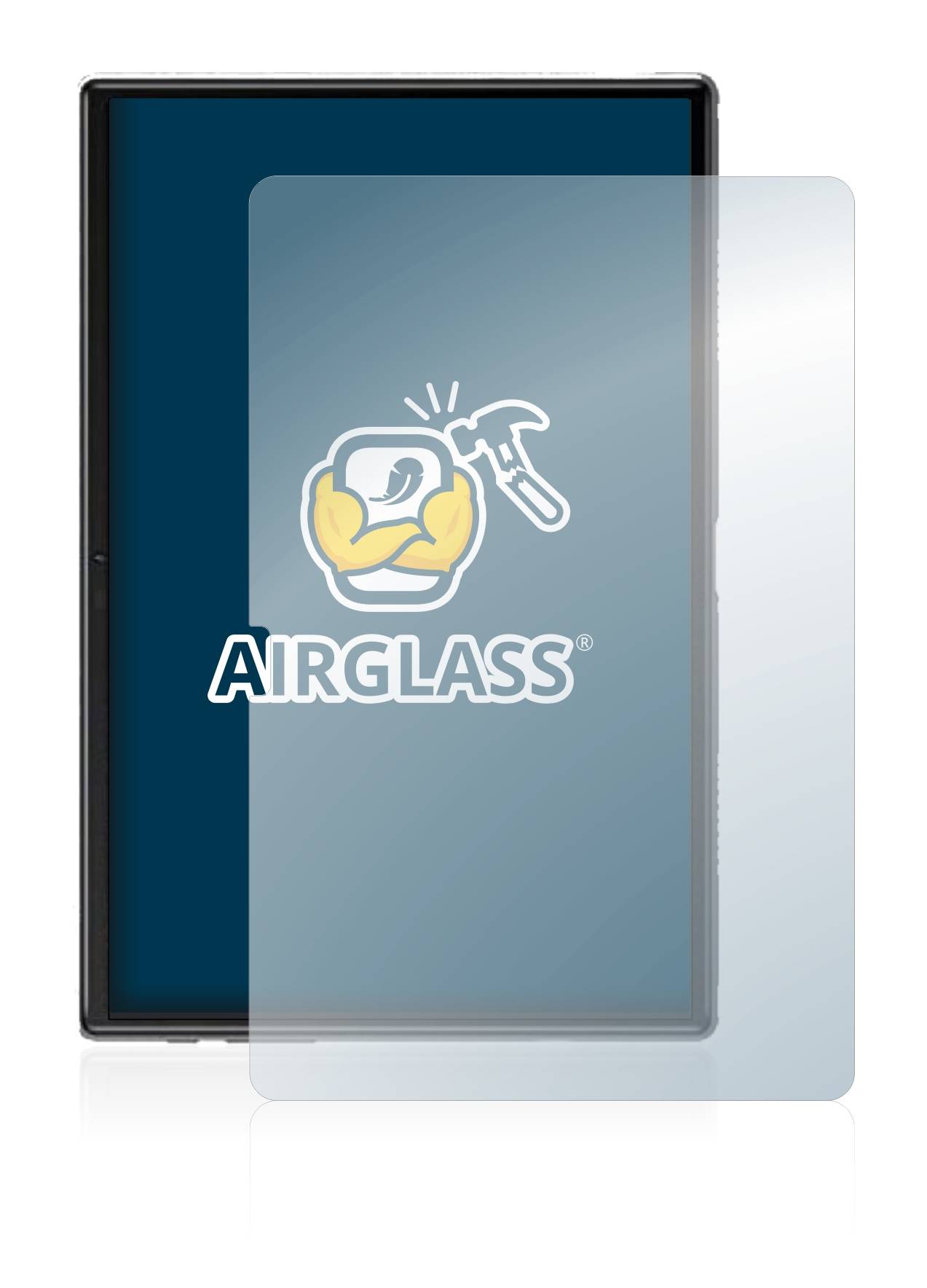 BROTECT AirGlass Flexible Schutz Glas Folie für Yestel T10 10" Klar Transparent