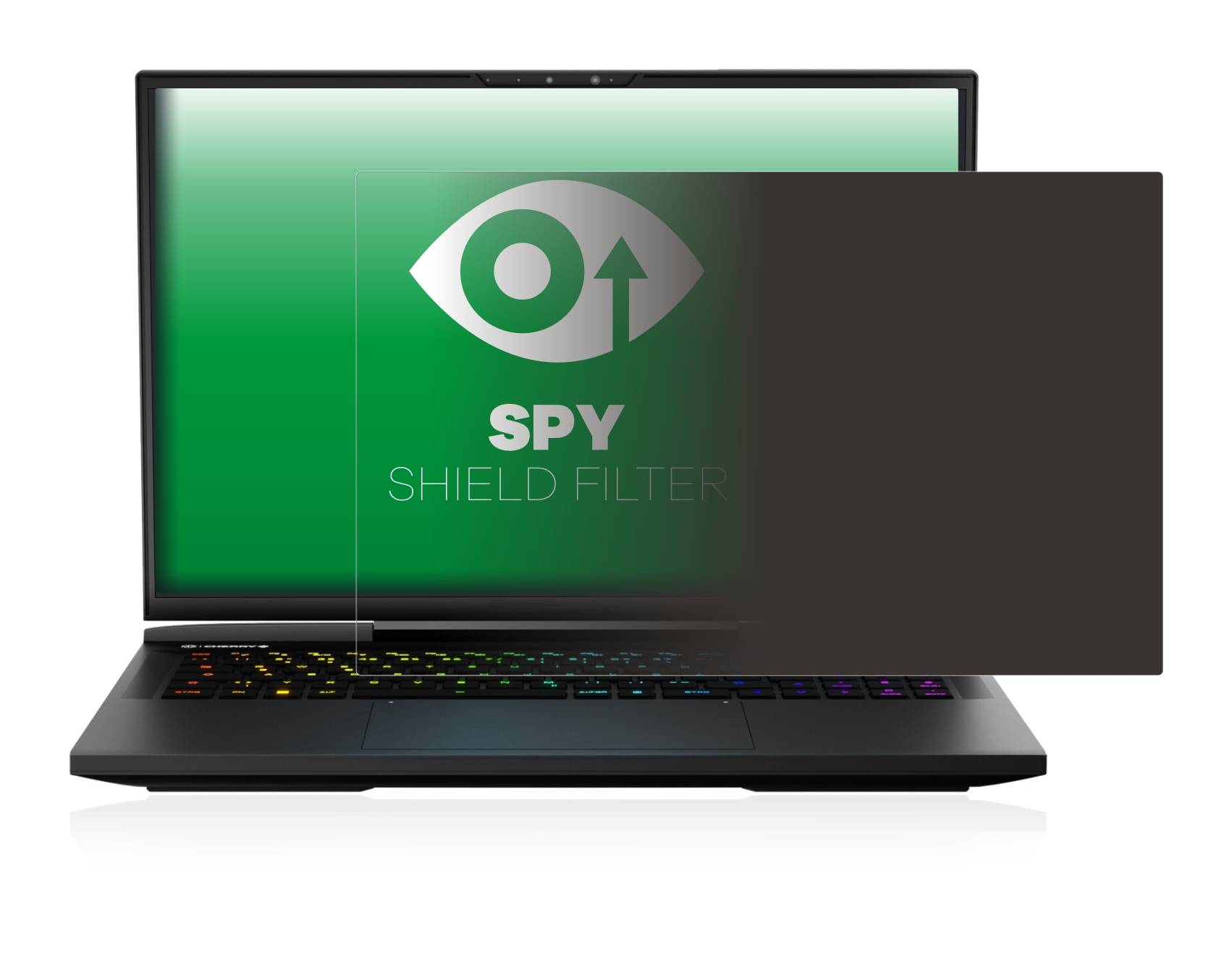 upscreen Spy Shield Filter Premium Blickschutzfilter für Medion Erazer Beast