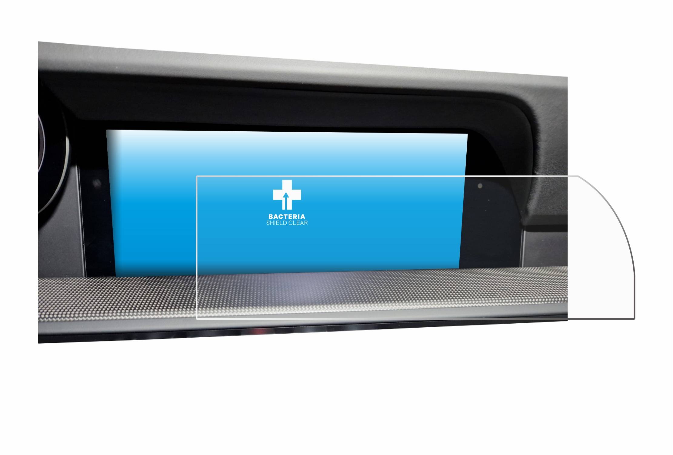 upscreen Bacteria Shield Clear Premium Antibakterielle Displayschutzfolie für Porsche 911