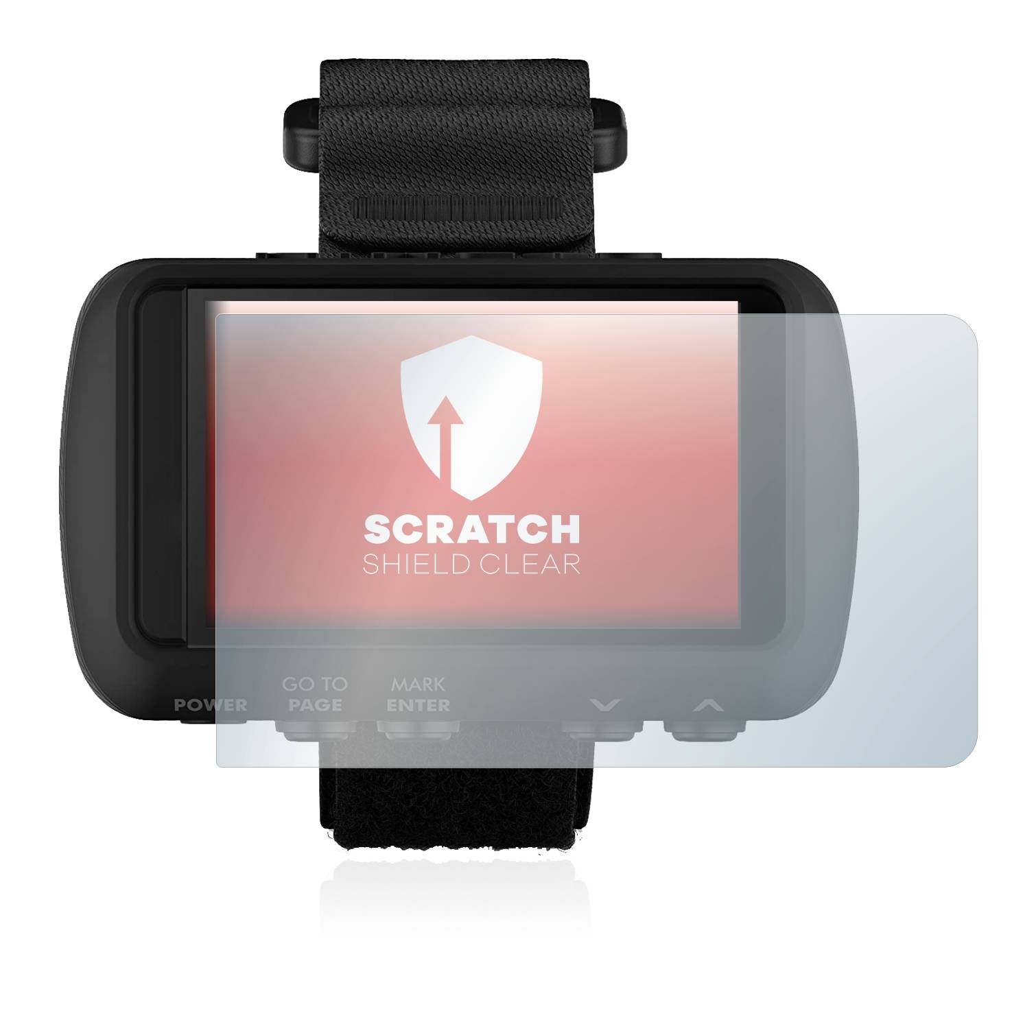 upscreen Scratch Shield Clear Premium Displayschutzfolie für Garmin Foretrex