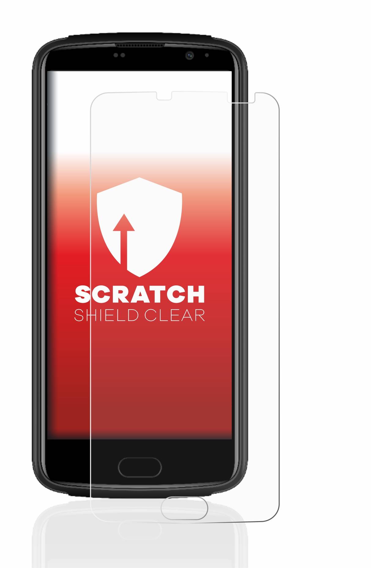 upscreen Schutzfolie für Beafon M7 Lite premium Kratzschutz Anti-Fingerprint Klar