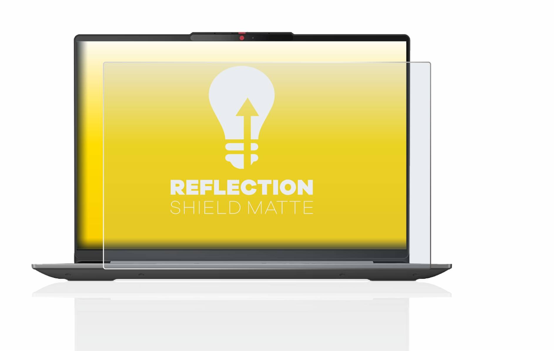 upscreen Reflection Shield Matte Premium Displayschutzfolie für Lenovo IdeaPad Slim 5i Gen 8