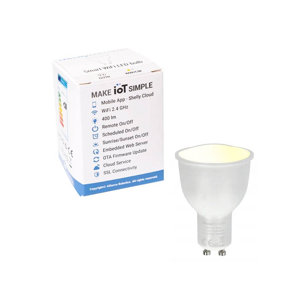 Shelly Shelly Duo GU10 - WW/CW LED-Leuchtmittel EEK: G (A - G) Wi-Fi